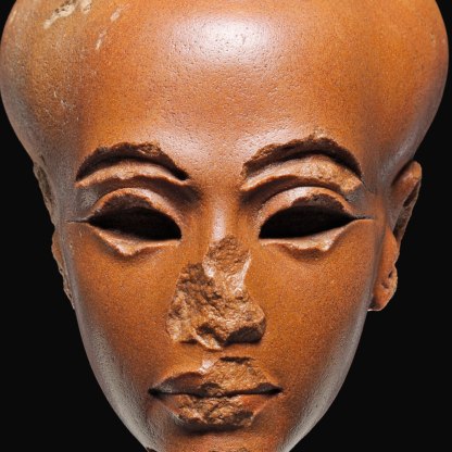 Head of a princess, 1353–1336 BCE, quartzite
